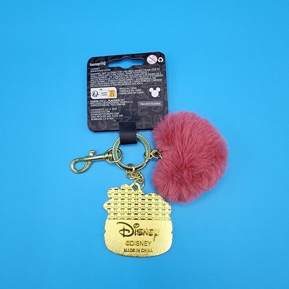 Loungefly Disney The Aristocats Marie Macaron Heart Pom Pom Multi Charm Keychain - Picture 8 of 10